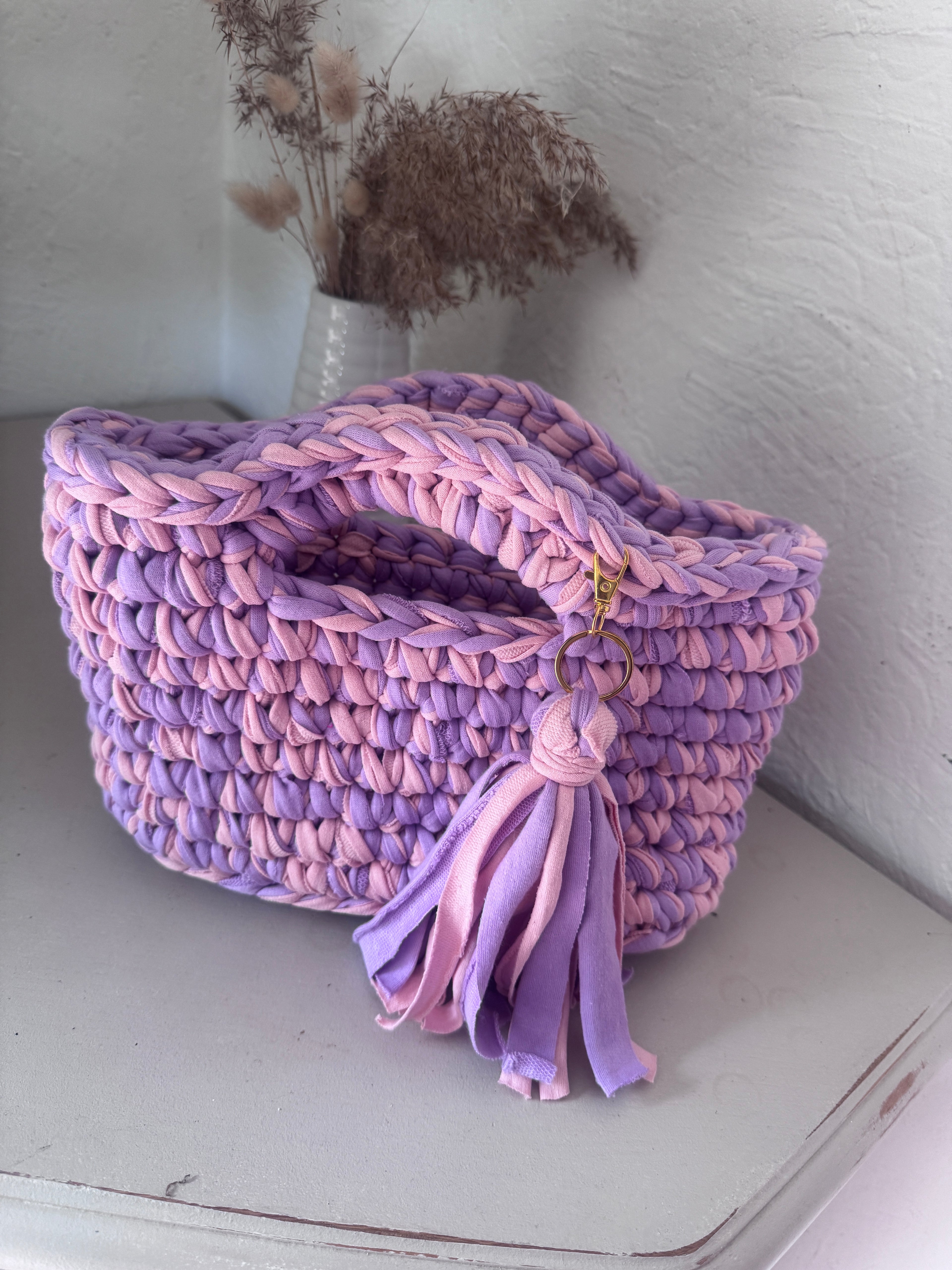 Sac au crochet ONDINE VIOLINE