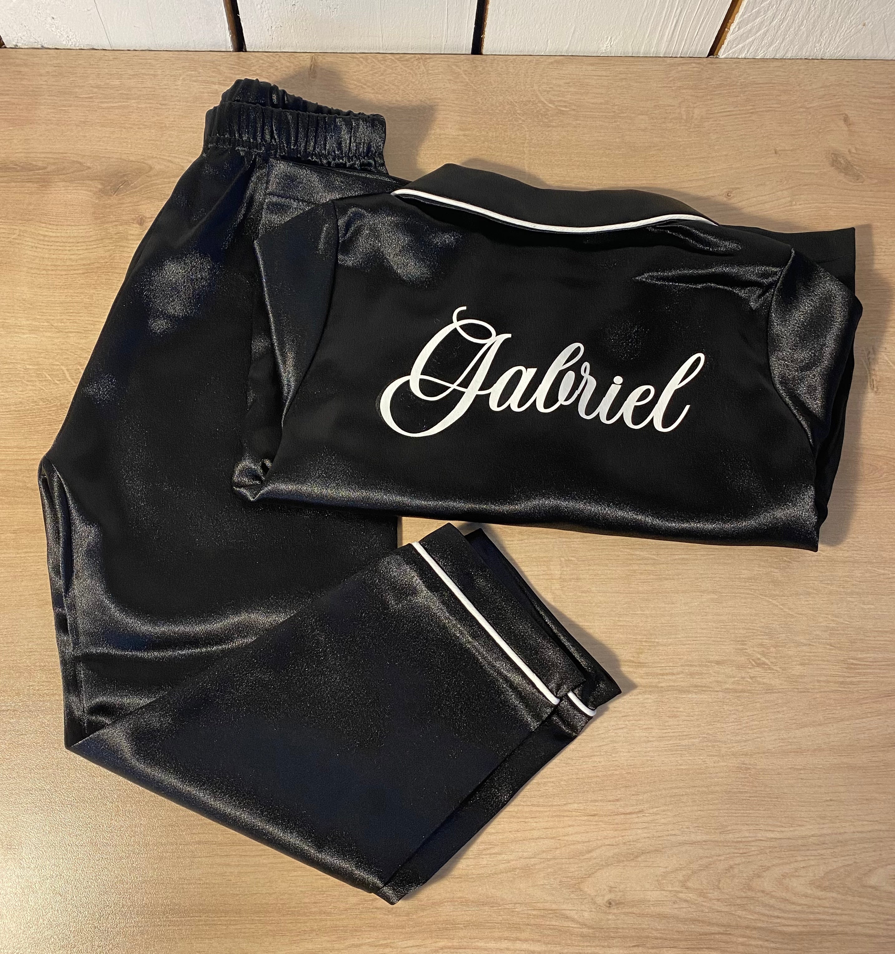 Pyjama satin garçon