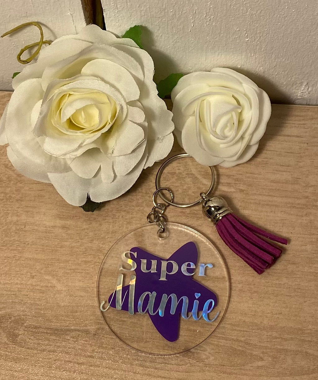 Porte-clé acrylique