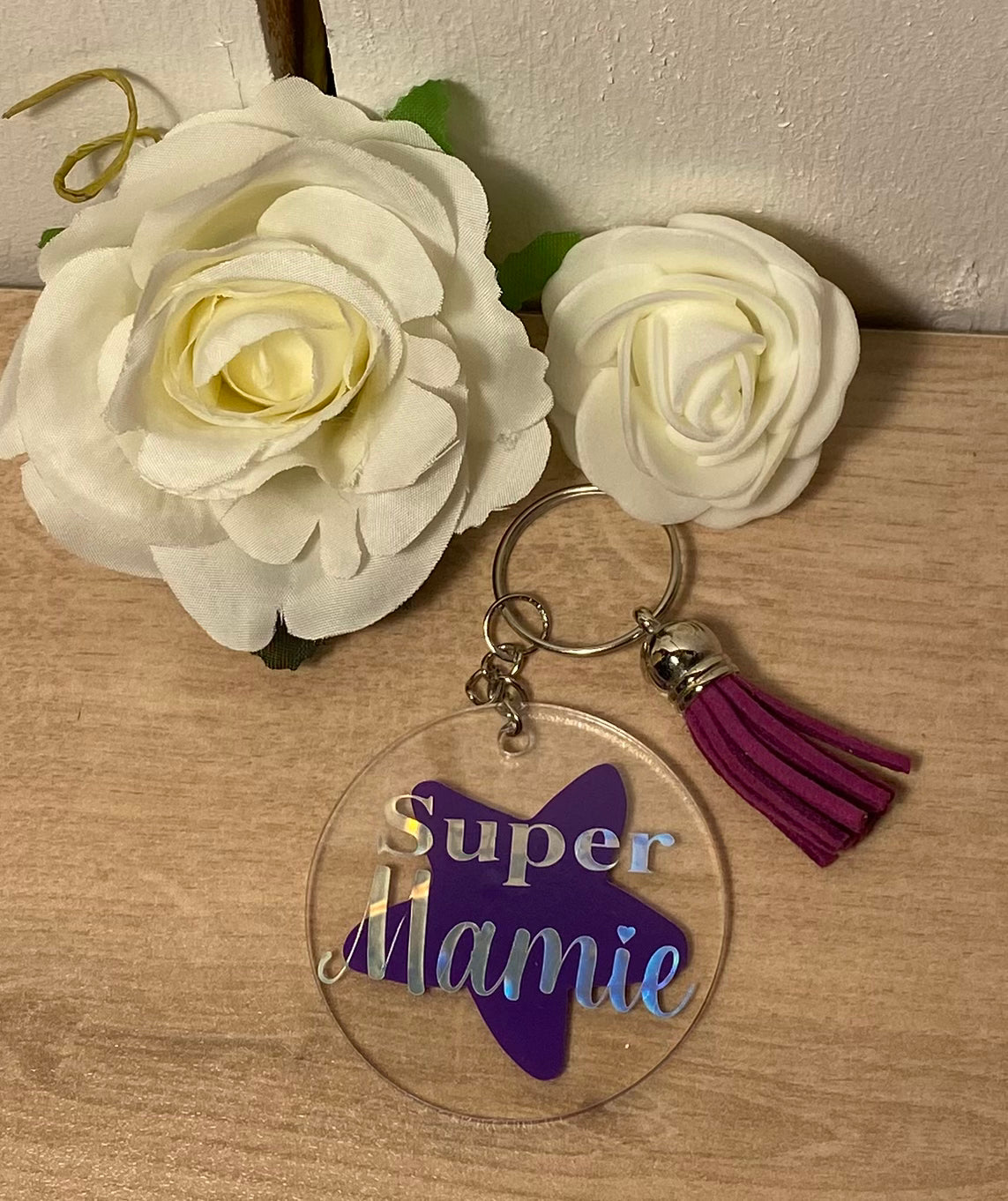 Porte-clé acrylique