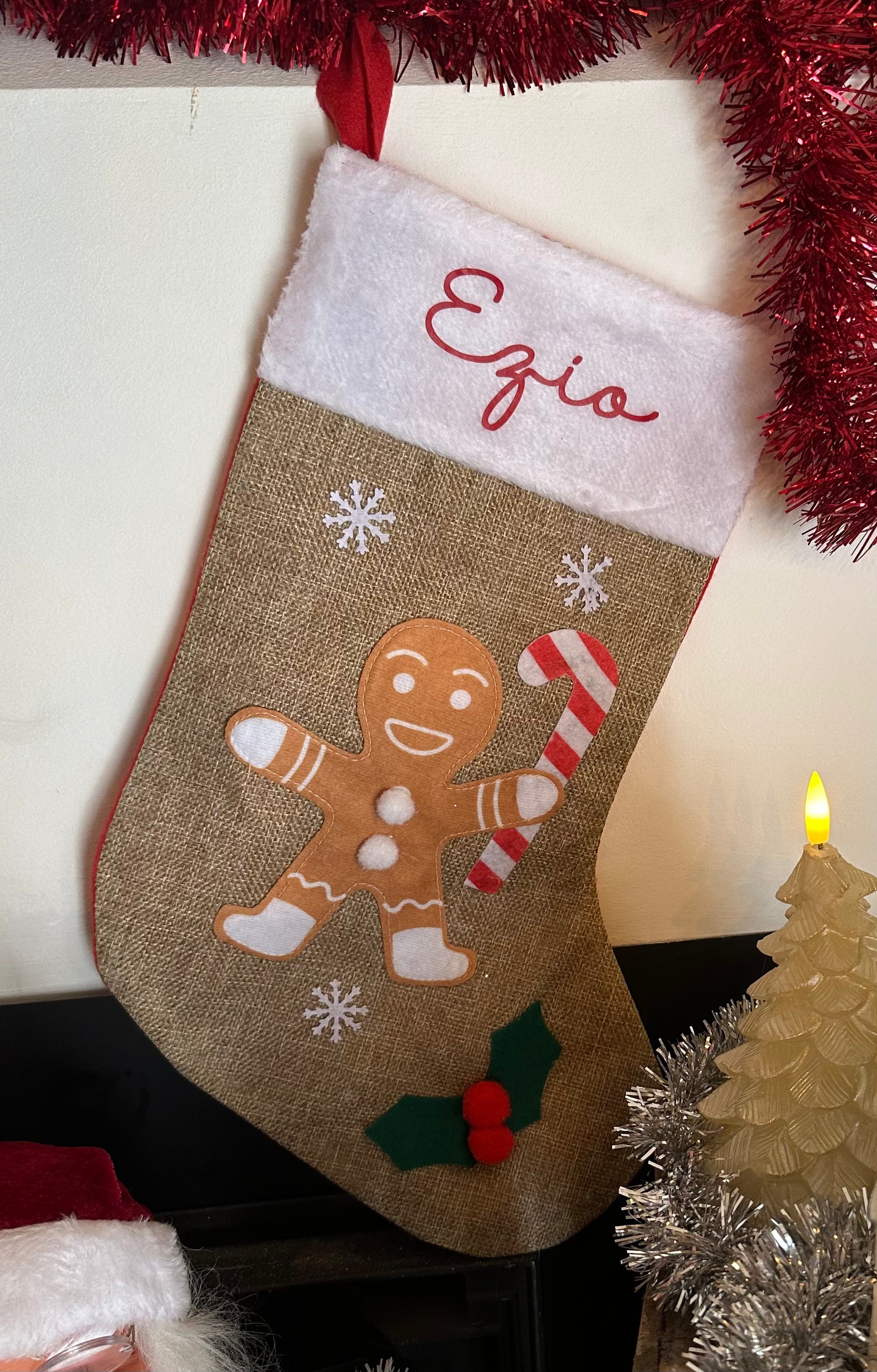 Chaussette de Noël personnalisée