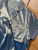 Pyjama satin (shorty/polo)