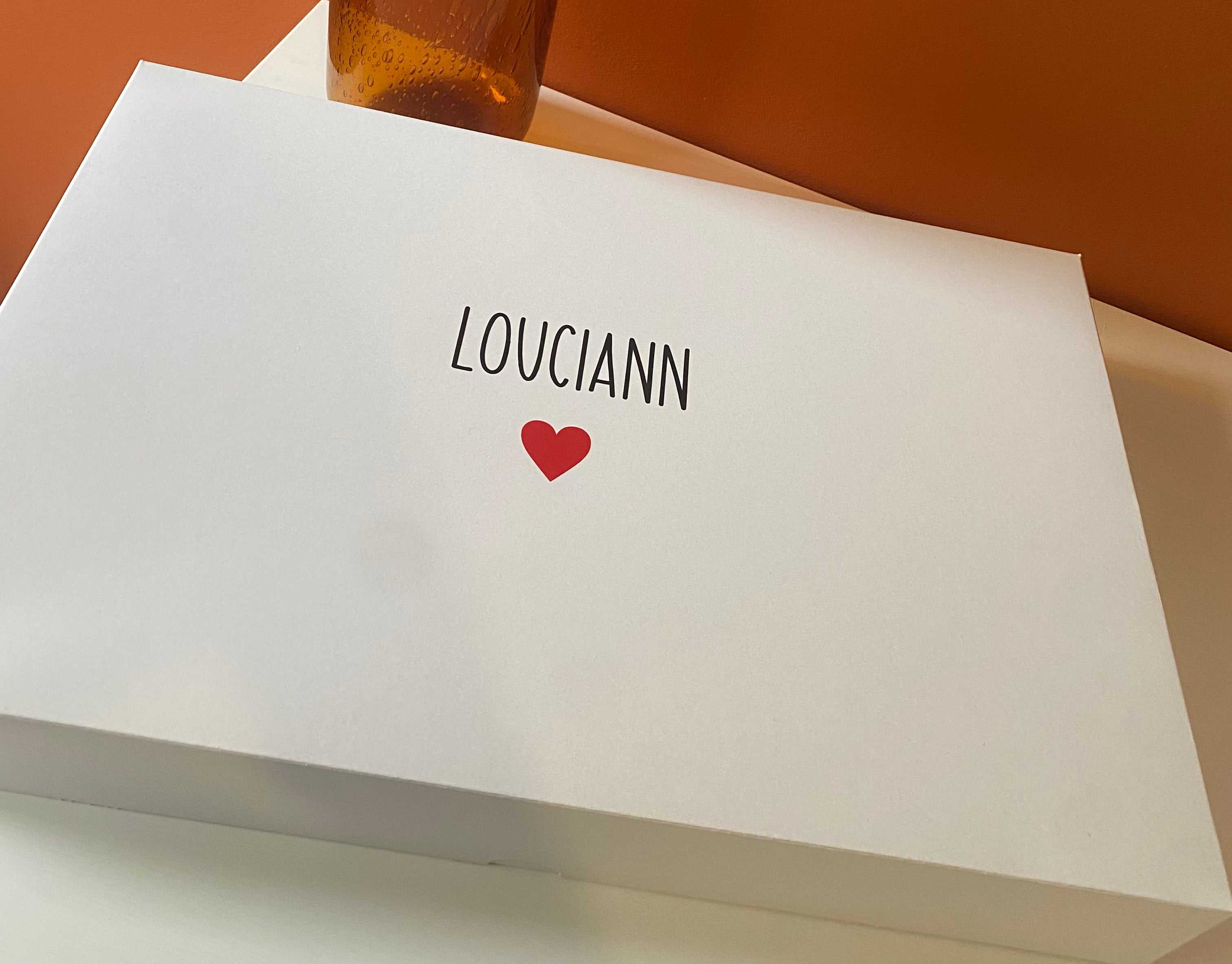 Boîte cadeau personnalisée XL
