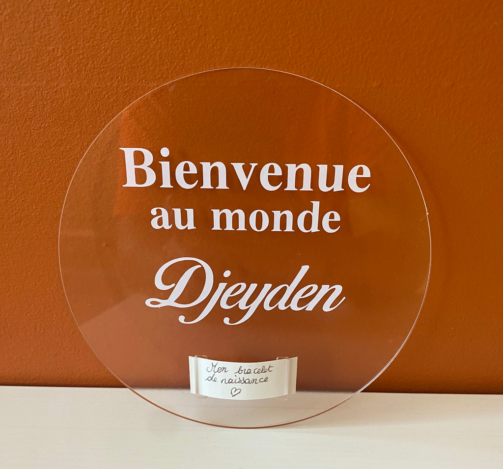 Support bracelet de Naissance