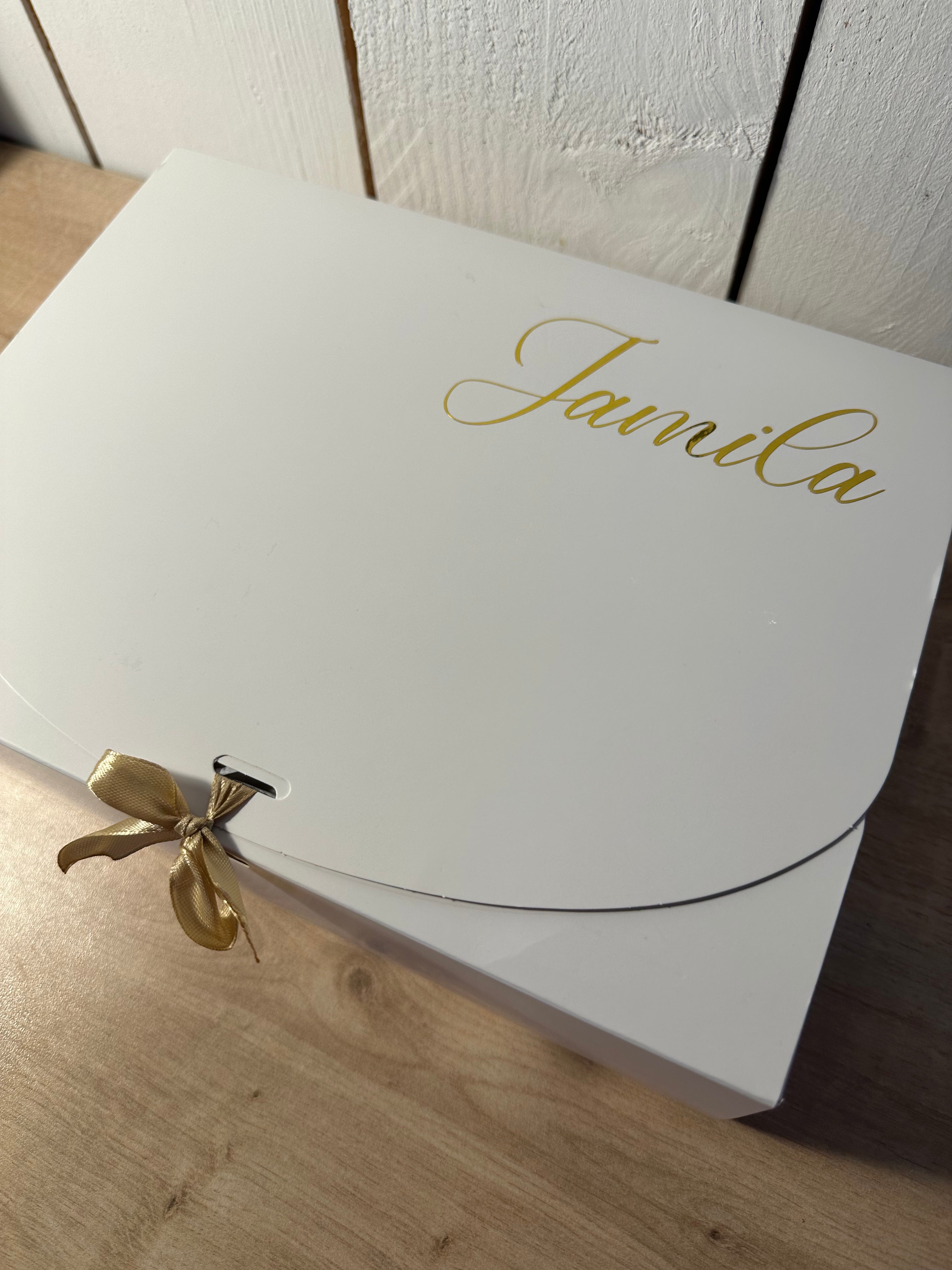 Boîte cadeau personnalisée