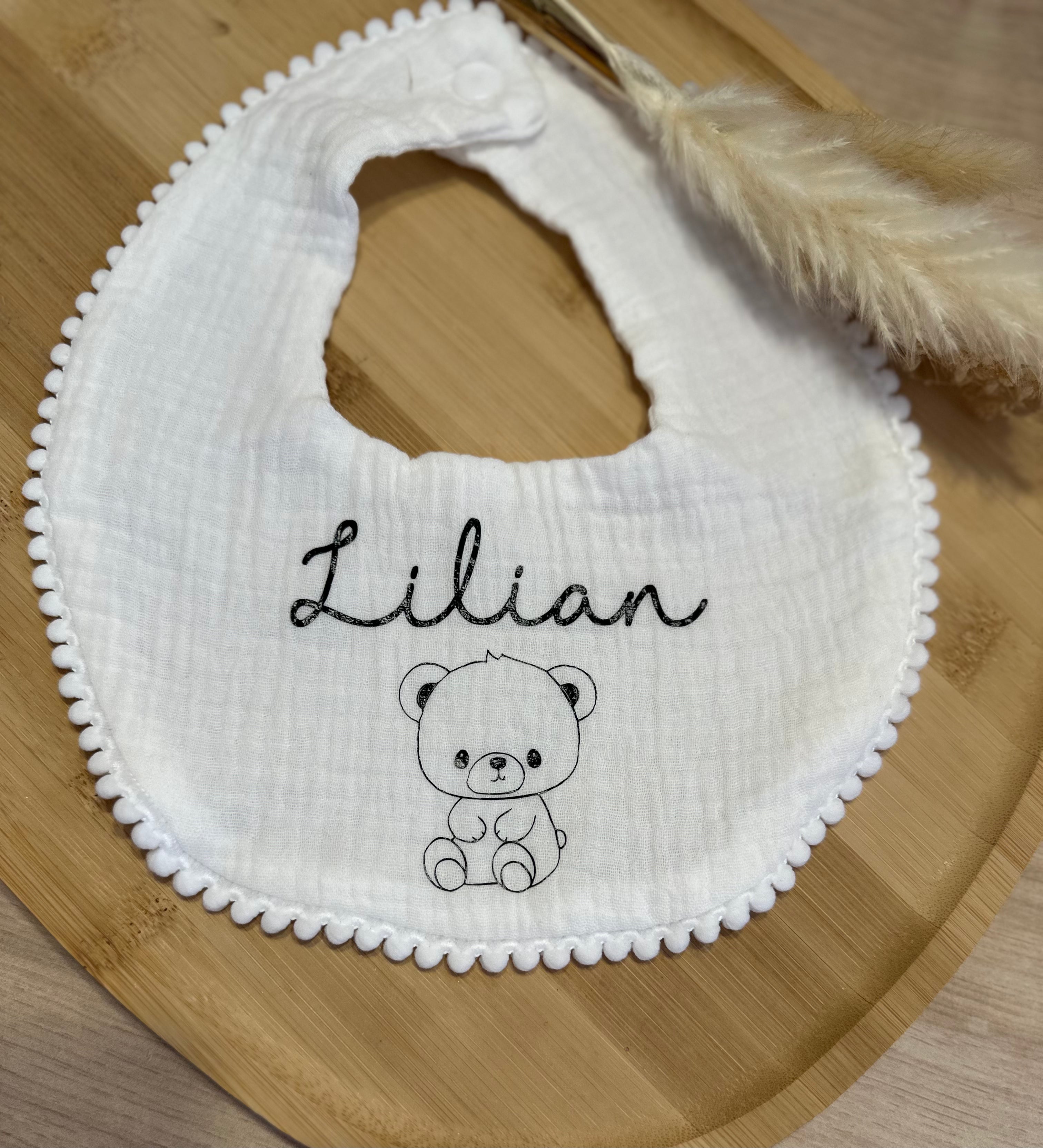 Bavoir personnalisé