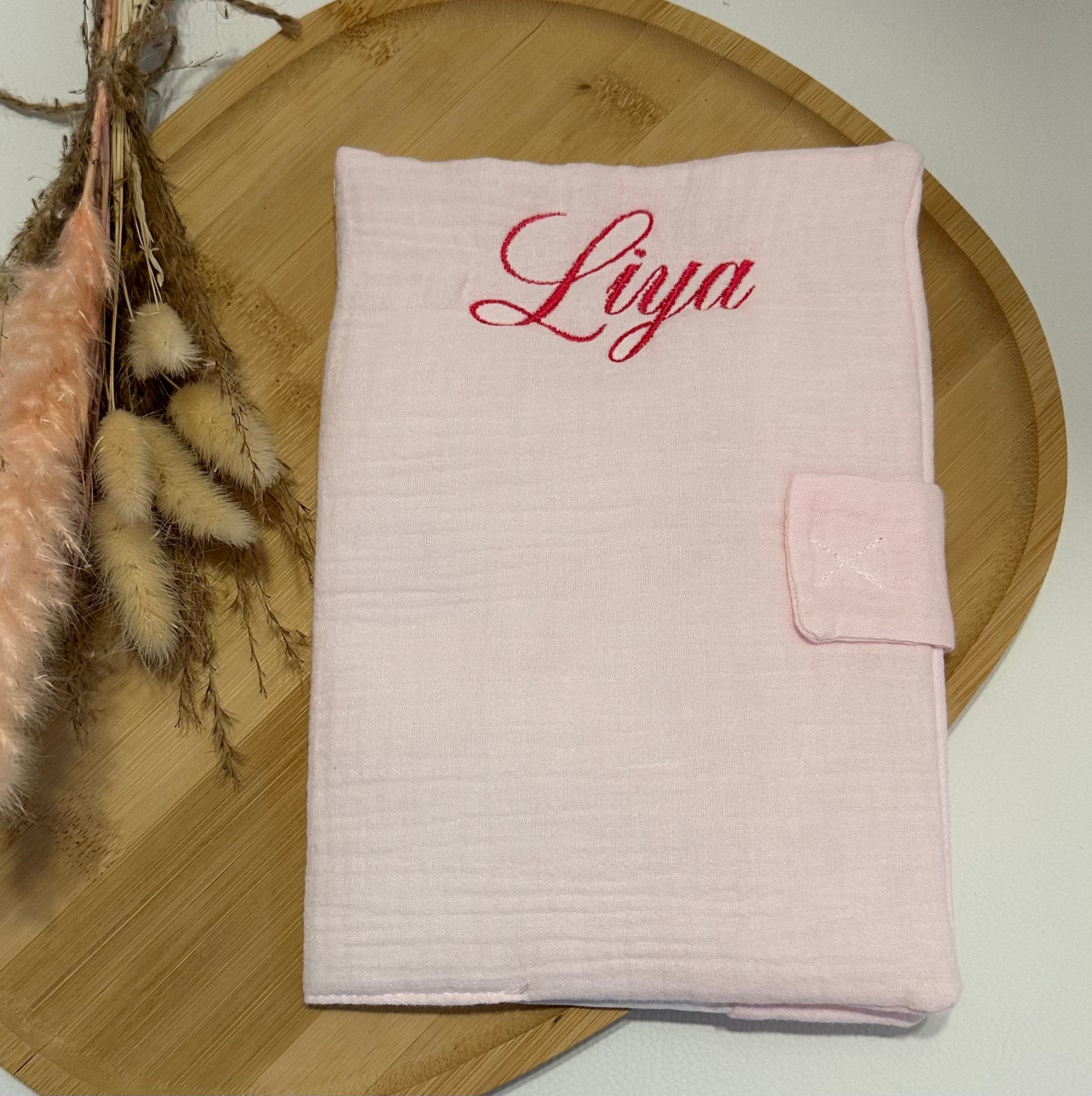 Protège carnet de santé gaze de coton