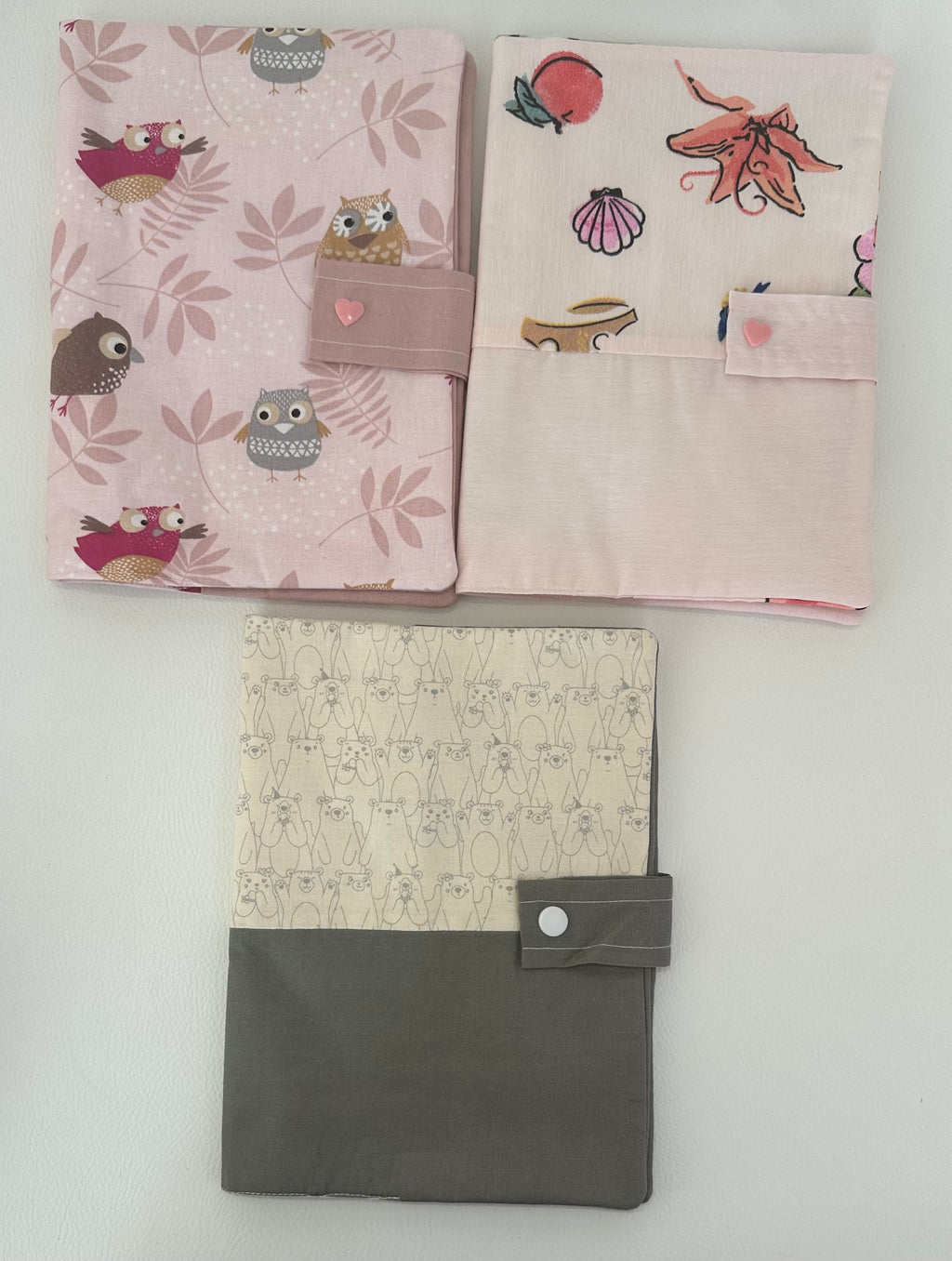 Protège carnet de santé fait main