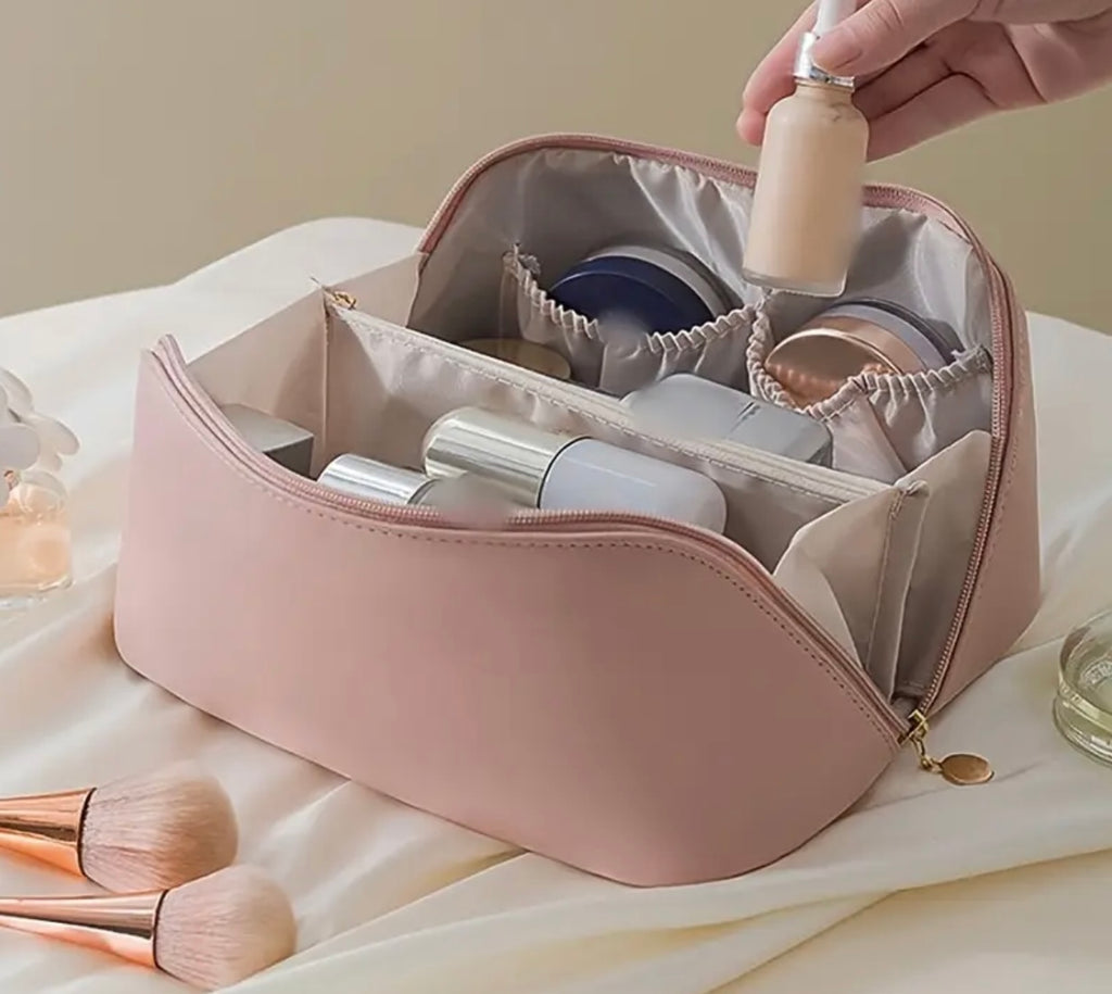 Trousse de toilette rose