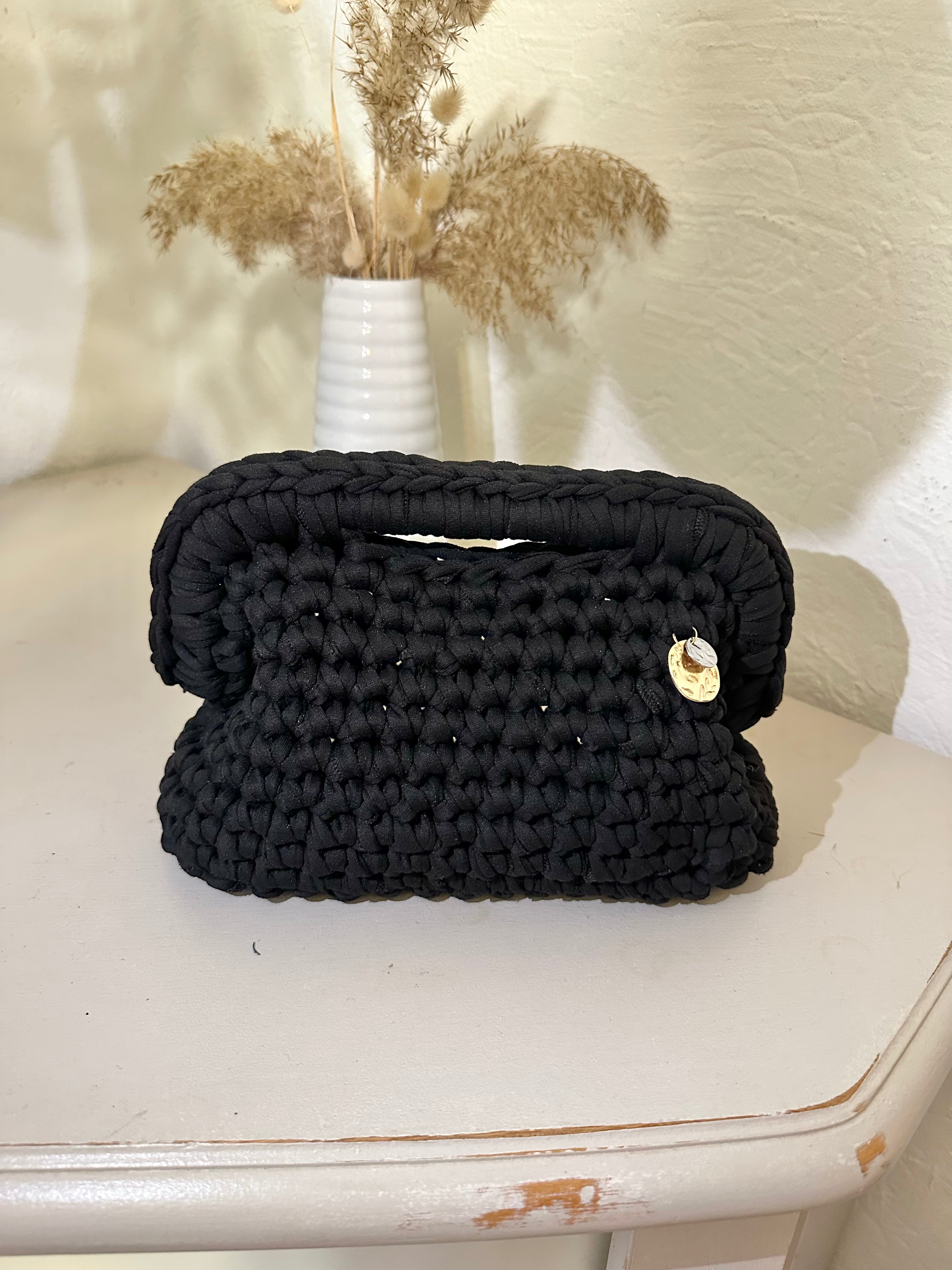 Sac au crochet L'IRRESISTIBLE NOIR