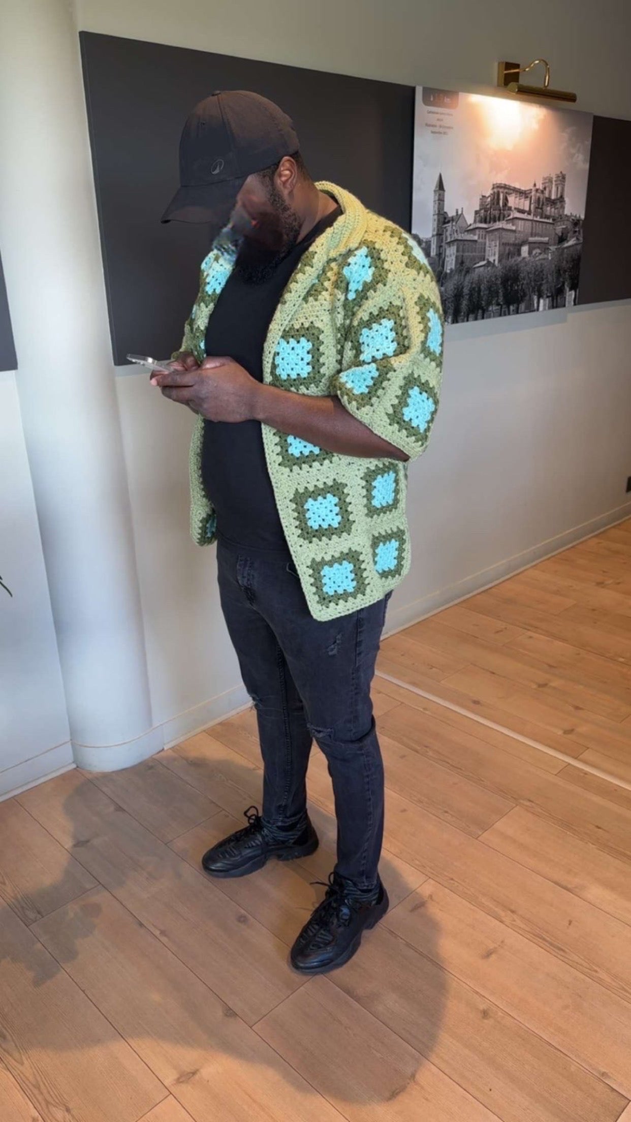 Veste sans manche au crochet